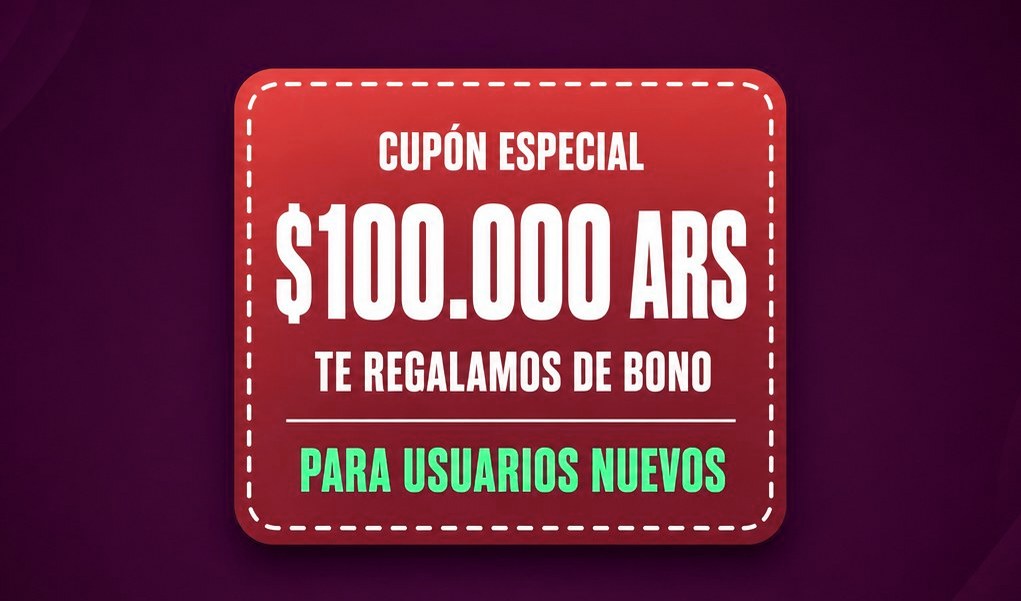 Cupón especial: $100.000 de regalo para usuarios nuevos
